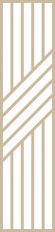 Claustra bois 5 diagonales et 6 lames droites en ch&ecirc;ne Mod&egrave;le SHIGATSU